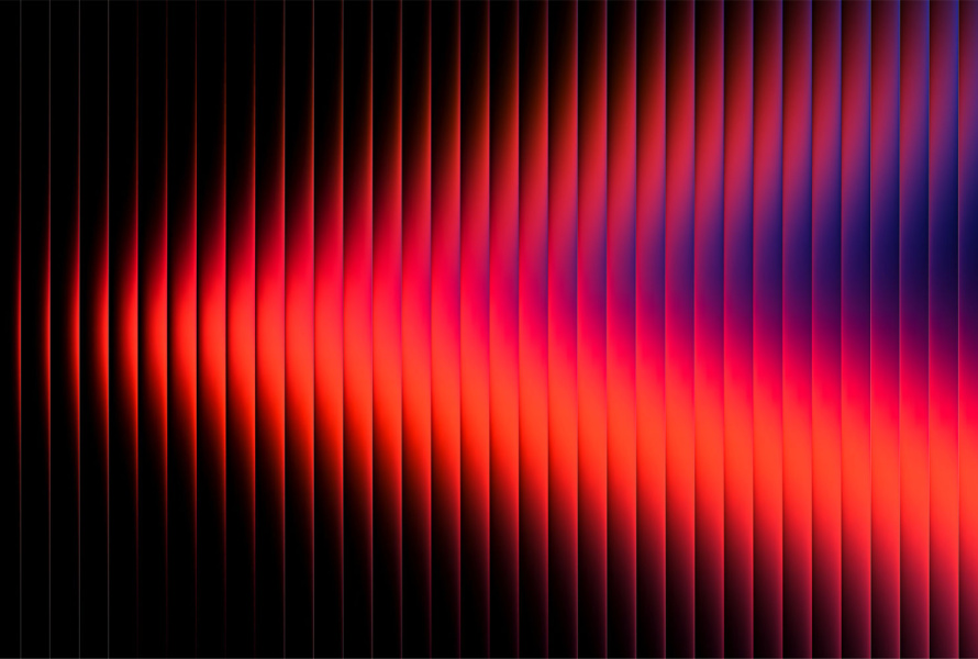 Abstract red, purple, orange, black colors