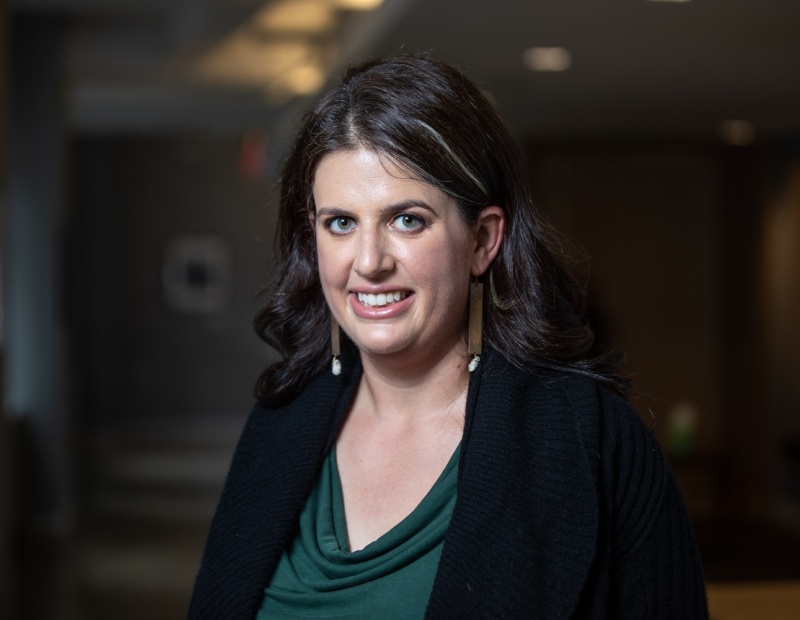 NEW YORK, NEW YORK - SEPTEMBER 13:ÊPortrait of Becca Heller at the International Refugee Assistance Project Urban Justice Center in New York, NY on September 13, 2018. Photo by John D. and Catherine T. MacArthur Foundation.