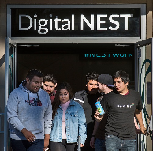 Digital Nest in Watsonville and Salinas, December 6, 2017.