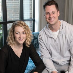 Trey Athletes entrepreneurs Rebecca Feickert and Brian Reynolds